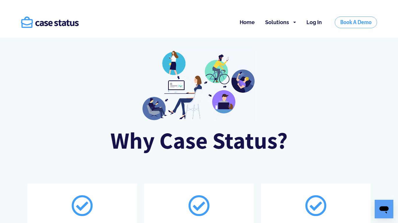 Case Status | Mobile Client Portal for Law Firms
